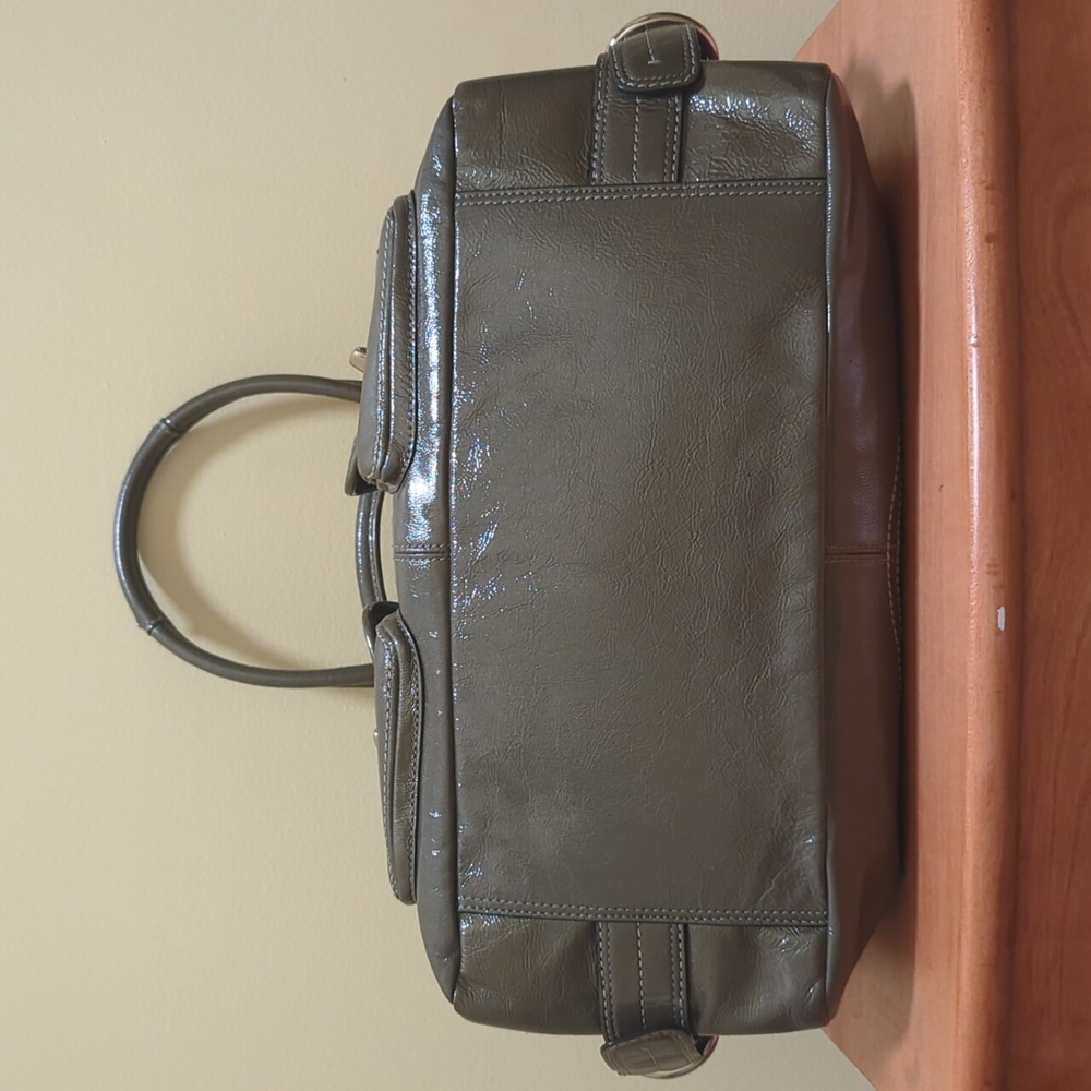 Coach Archive Gray Bleecker Peyton Limited Ed Satchel 13051 💯 - Picture 6 of 12